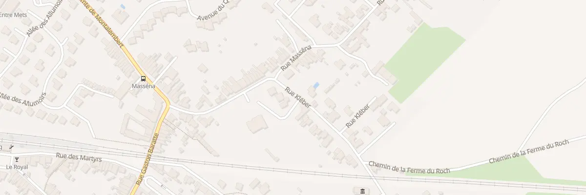 Plan du 2D Rue Kléber à Villeneuve-d’Ascq