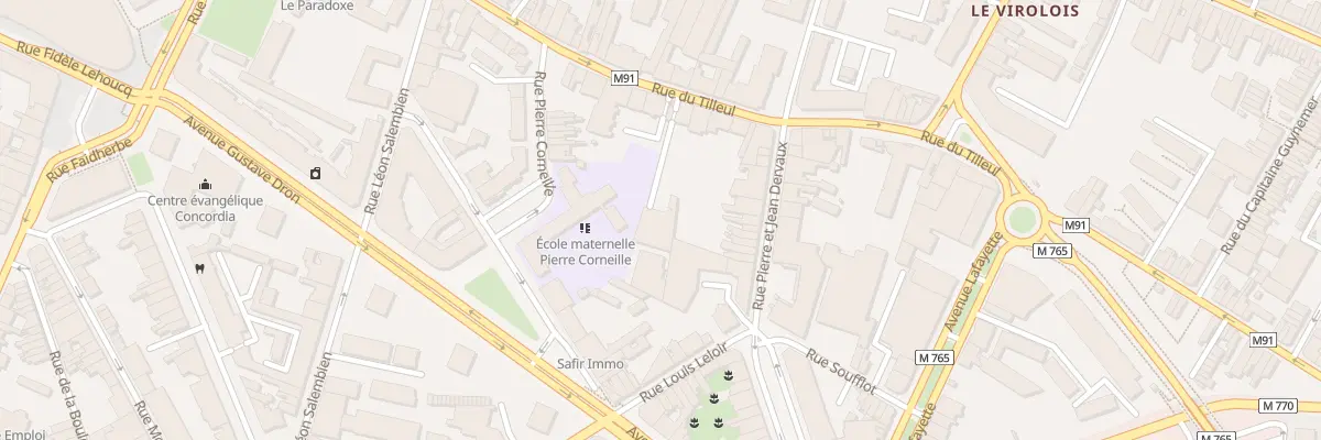 Plan du 32 Rue du Tilleul à Tourcoing