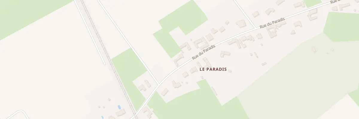 Plan du 26 Rue du Paradis à Templeuve-en-Pévèle