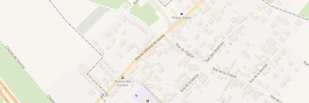 Plan du 192 Rue du Gen de Gaulle à Péronne-en-Mélantois