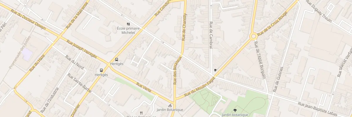 Plan du 74 Rue Pasteur à Tourcoing