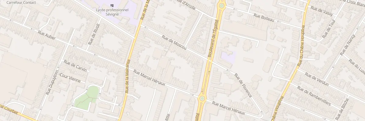 Plan du 54 Rue de Moscou à Tourcoing