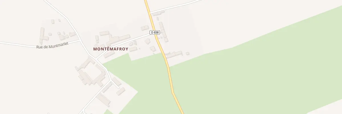Plan du 4 Rue de la Ferté Milon à Dammard