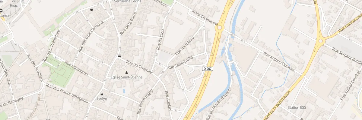 Plan du 16 Rue Saint Trohé à Nevers