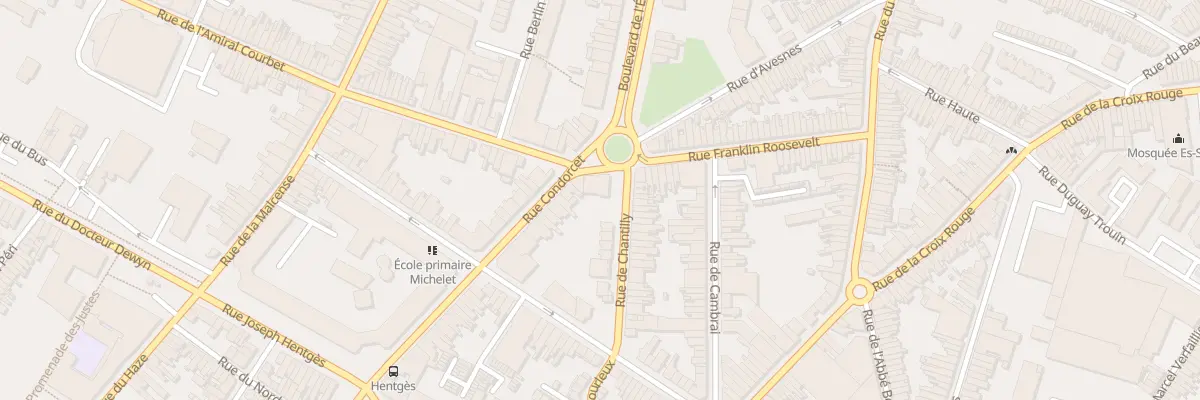 Plan du 52 Rue Franklin Roosevelt à Tourcoing