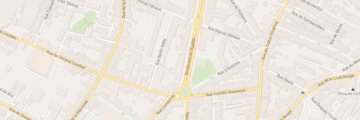 Plan du 35 Bd de l’ Egalité à Tourcoing