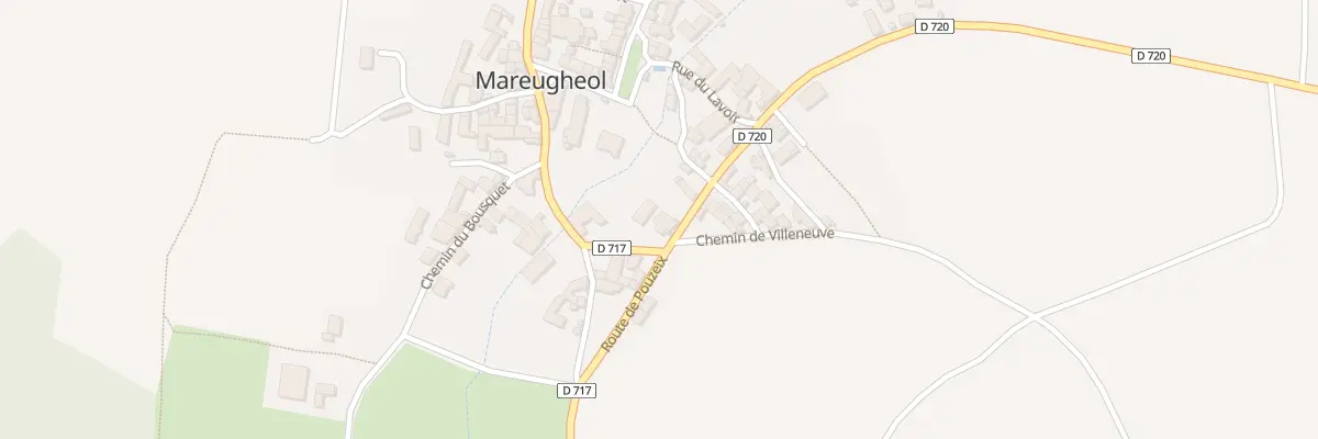 Plan du 9006 Rte de Saint Germain à Mareugheol