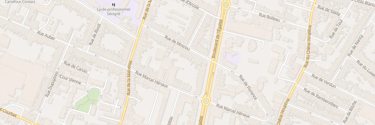 Plan du 56 Rue de Moscou à Tourcoing