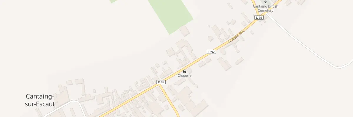 Plan du 14 Gr Grand Rue à Cantaing-sur-Escaut