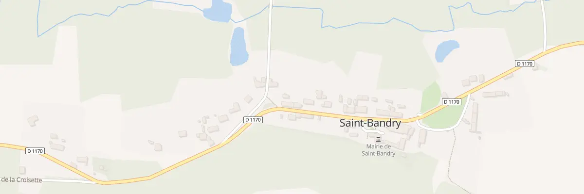 Plan du 33 Rue de l’Eglise à Saint-Bandry