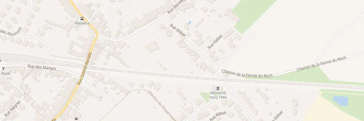 Plan du 10 Rue Kléber à Villeneuve-d’Ascq