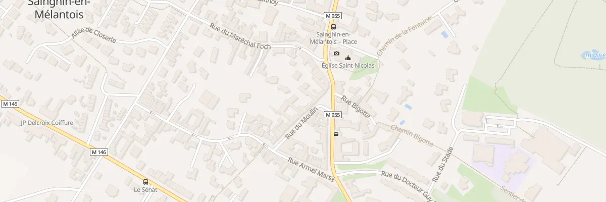 Plan du 32 Rue du Moulin à Sainghin-en-Mélantois