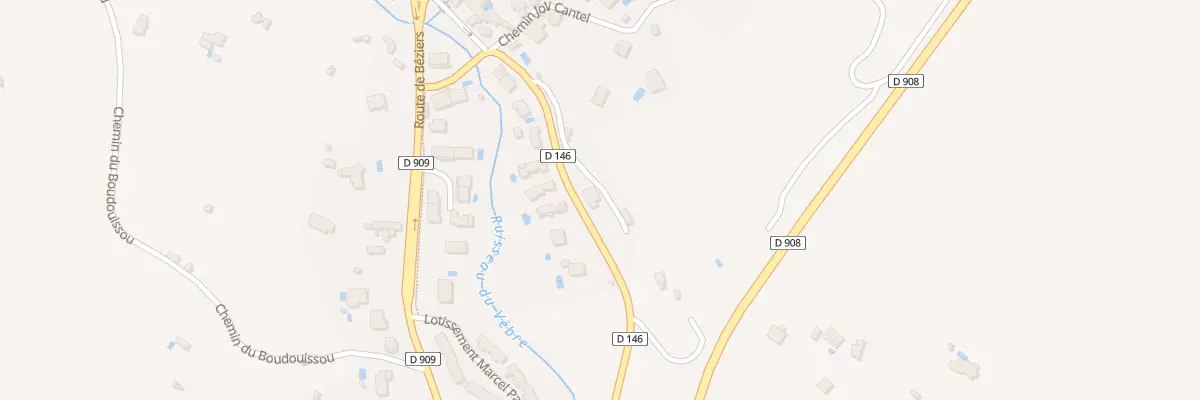 Plan du 6T Rte de Pézenes à Bédarieux