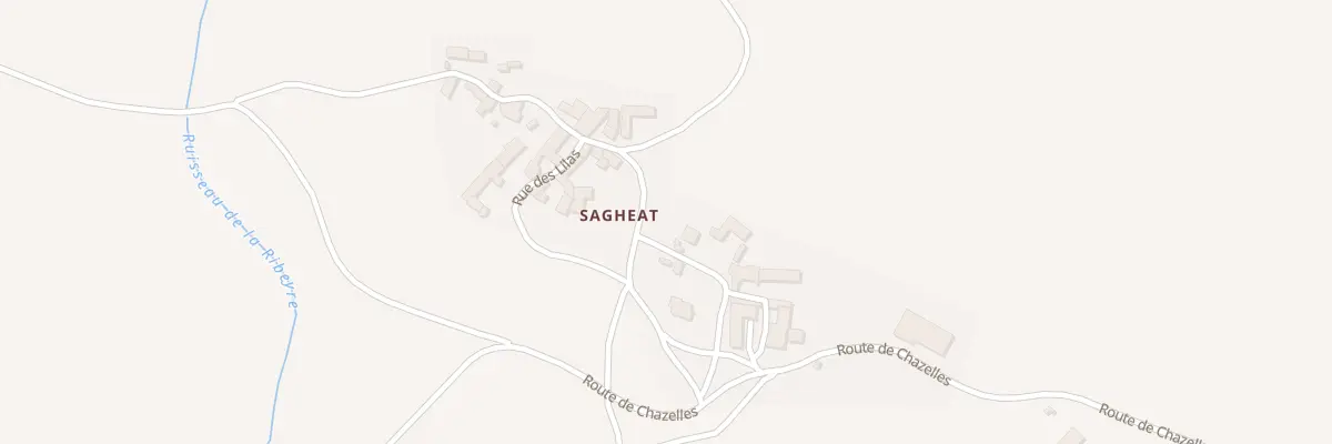 Plan du 5059 Sagheat à Apchat
