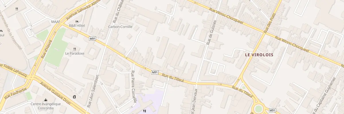 Plan du 47 Rue du Tilleul à Tourcoing