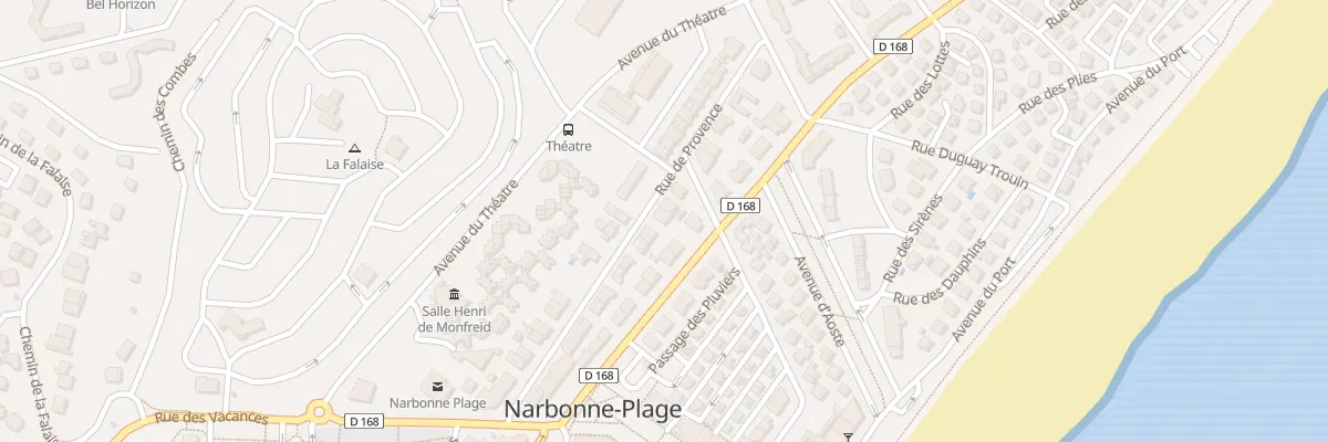Plan du 21 Rue de Provence (Plage) à Saint-Hilaire
