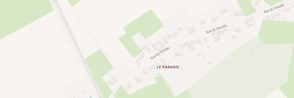 Plan du 24 Rue du Paradis à Templeuve-en-Pévèle
