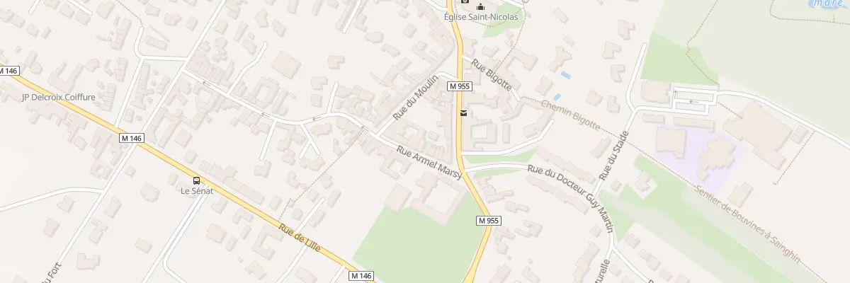 Plan du 34 Rue Armel Marsy à Sainghin-en-Mélantois