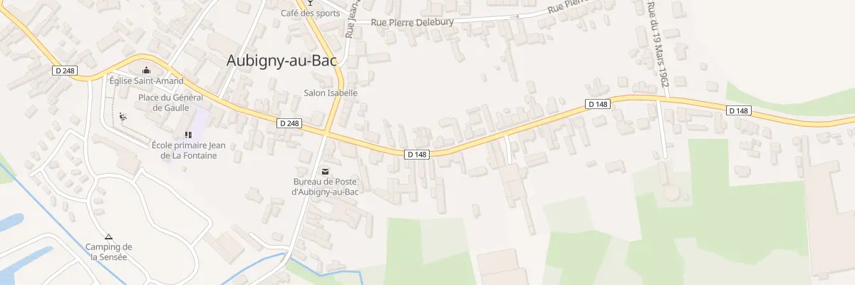 Plan du 11 Rue Lucien Dupas à Aubigny-au-Bac