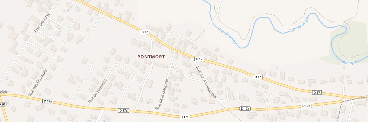 Plan du 38 Rue de la Limagne - Pontmort à Chambaron sur Morge