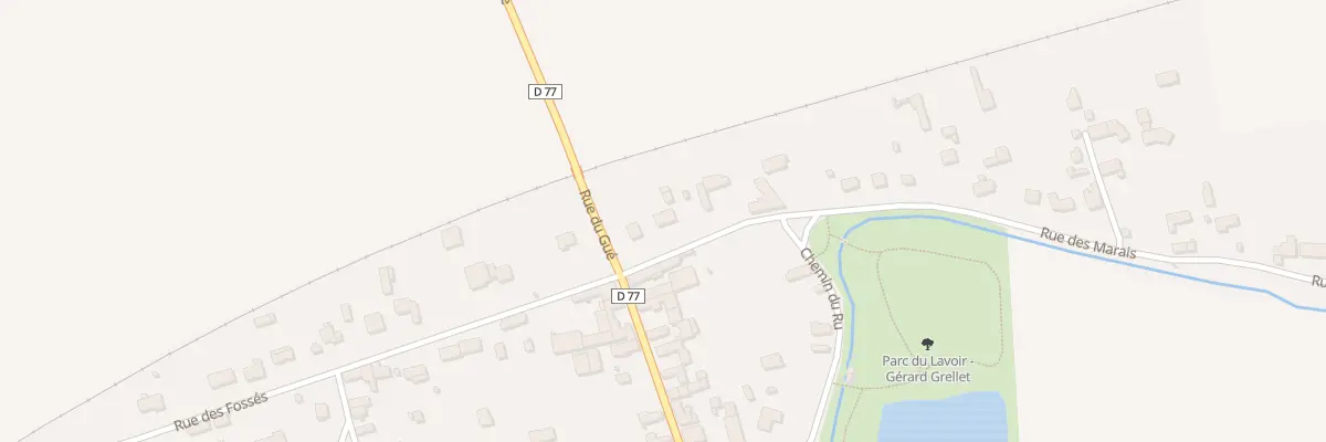 Plan du 5B Rue des Fossés à Vimpelles