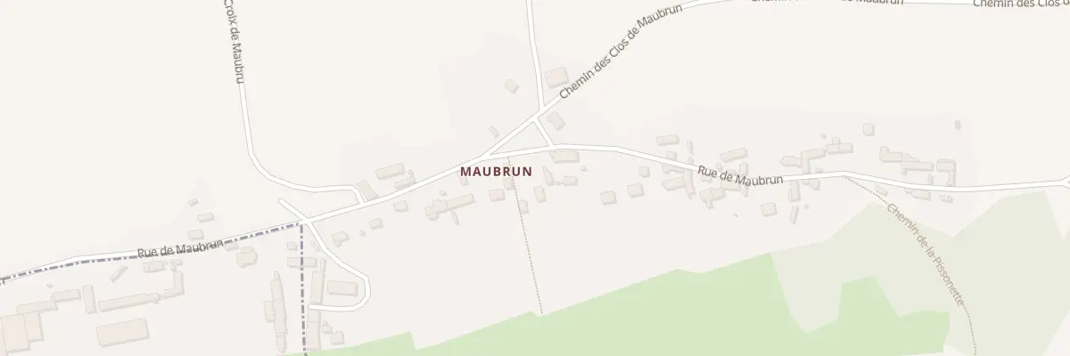 Plan du 54 Rue de Maubrun à Ambleny