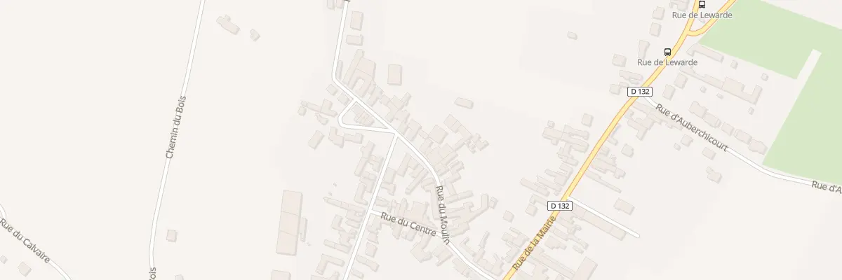 Plan du 34 Rue du Moulin à Erchin