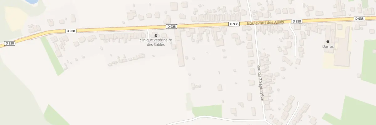 Plan du 56 Bd des Allies à Flines-lez-Raches