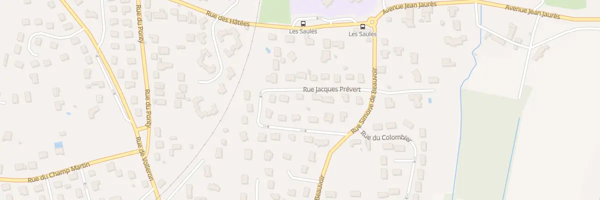 Plan du 9 Rue Jacques Prevert à Coulanges-lès-Nevers