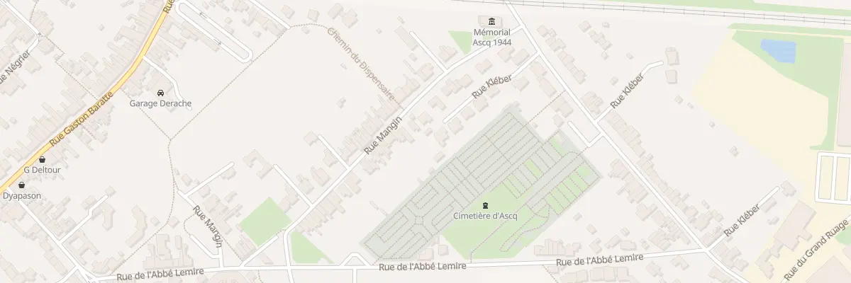 Plan du 46 Rue Mangin à Villeneuve-d’Ascq