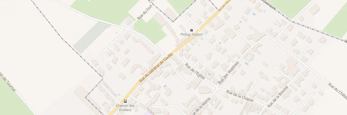 Plan du 246 Rue du Gen de Gaulle à Péronne-en-Mélantois