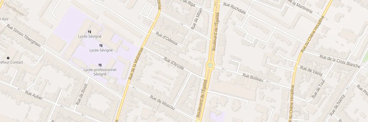 Plan du 35 Rue d’ Arcole à Tourcoing