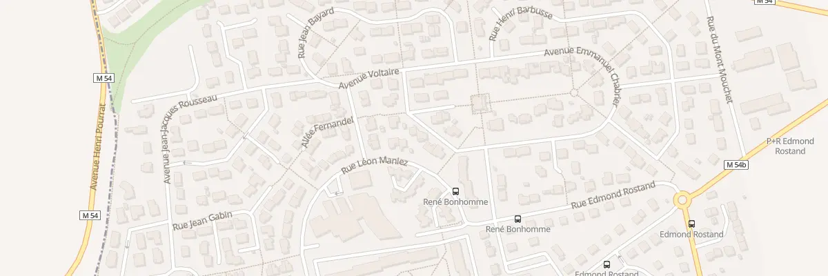 Plan du 8 Imp de Pacheroux à Aulnat
