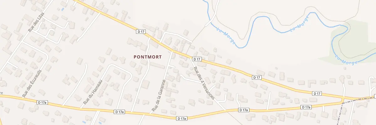 Plan du 40 Rue de la Limagne - Pontmort à Chambaron sur Morge