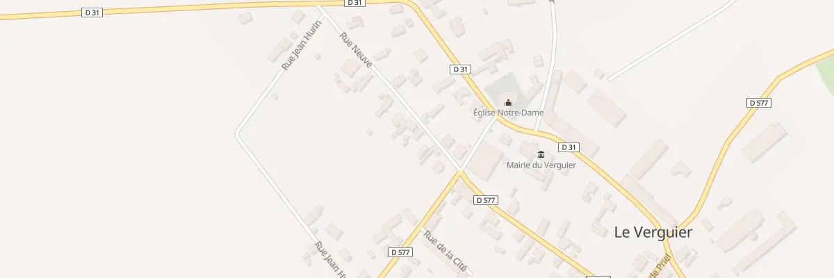 Plan du 1 Rue Neuve au Verguier