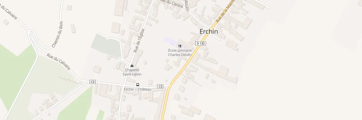 Plan du 9 Rue de la Mairie à Erchin