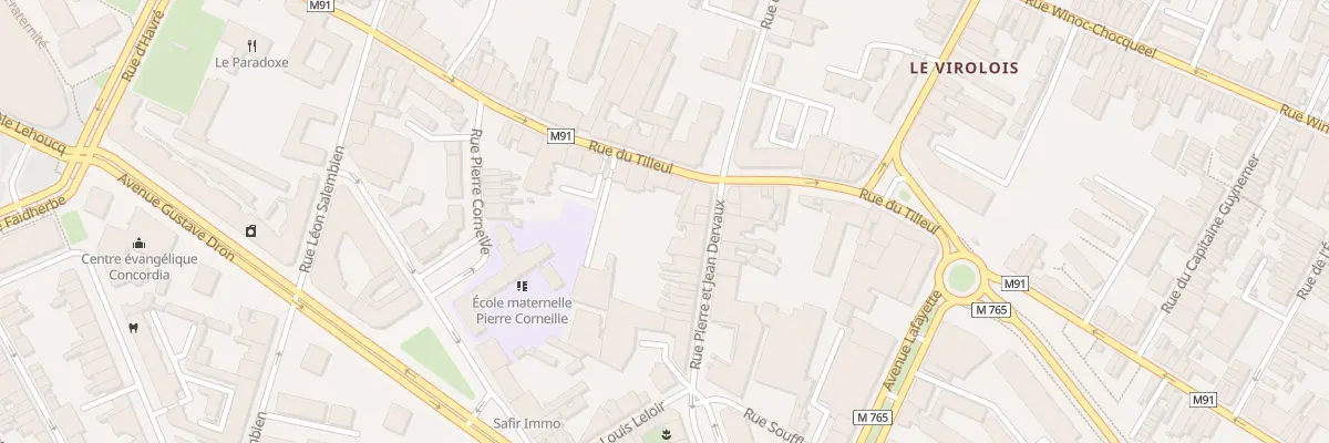 Plan du 40 Rue du Tilleul à Prémesques