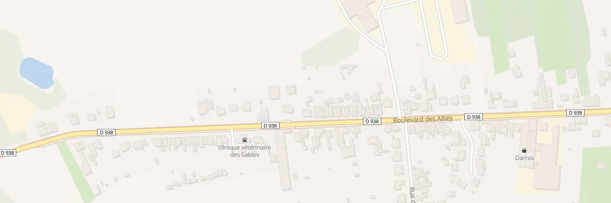 Plan du 47 Bd des Allies à Flines-lez-Raches
