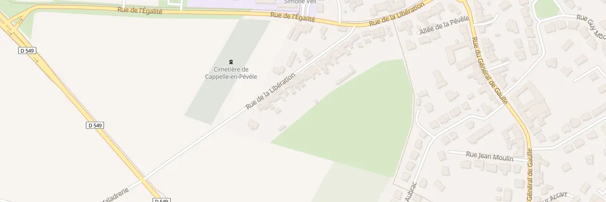 Plan du 49 Rue de la Libération à Cappelle-en-Pévèle