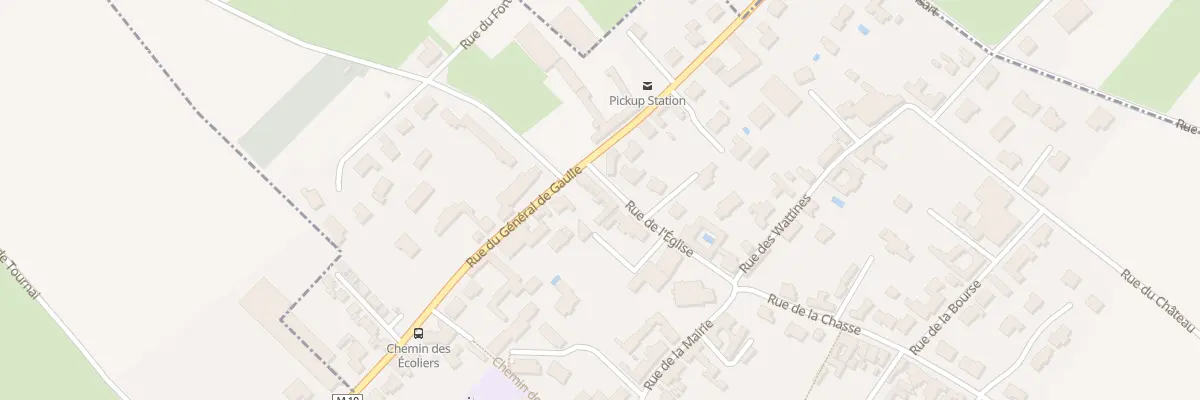Plan du 119 Rue de l’Église à Péronne-en-Mélantois