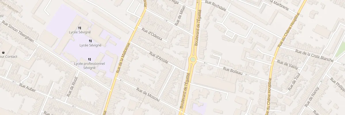 Plan du 41 Rue d’ Arcole à Tourcoing