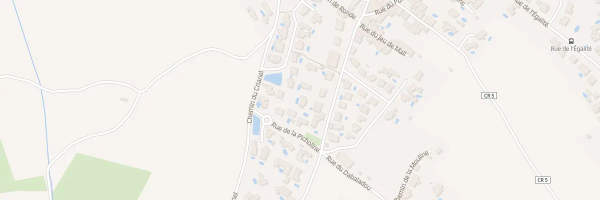 Plan du 16 Av de la Bastide à Autignac