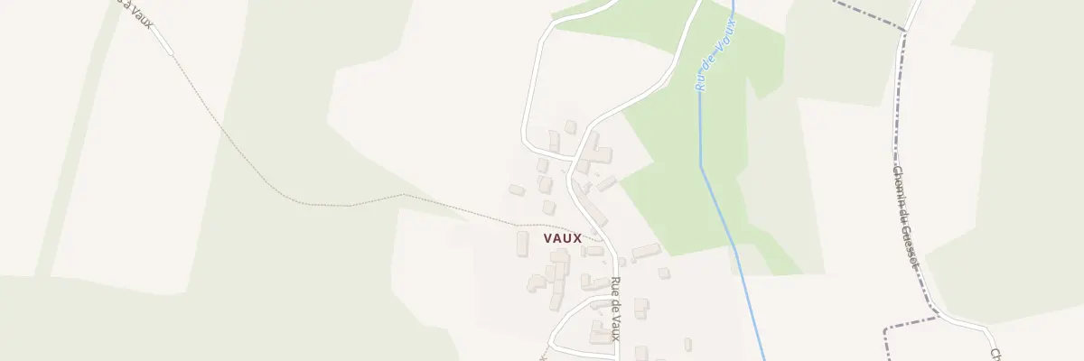 Plan du 11 Rue de Vaux à Berny-Rivière