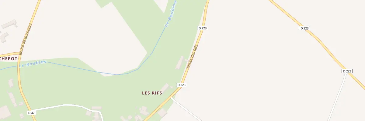 Plan du 29 Rte des Rifs à Taxat-Senat