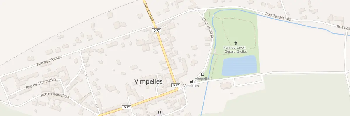 Plan du 16 Gr Grande Rue à Vimpelles