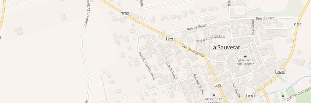 Plan du 5210A Rue du Tabot à La Sauvetat