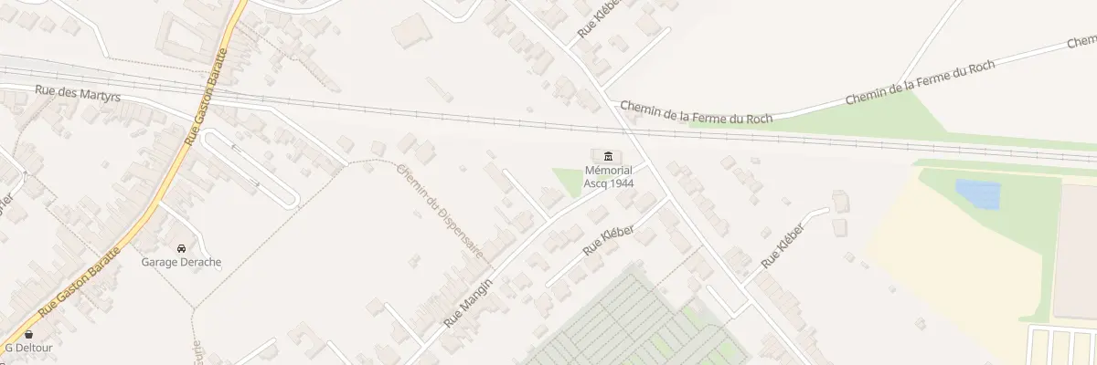 Plan du 77 Rue Mangin à Villeneuve-d’Ascq