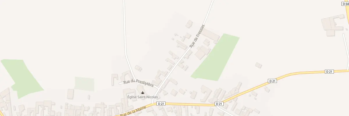 Plan du 7 Rue de Fressies à Épinoy