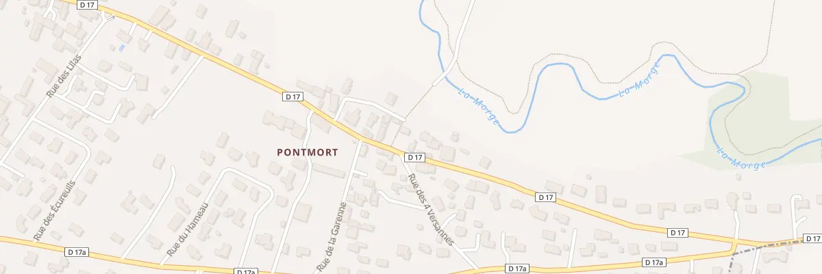 Plan du 39 Rue de la Limagne - Pontmort à Chambaron sur Morge