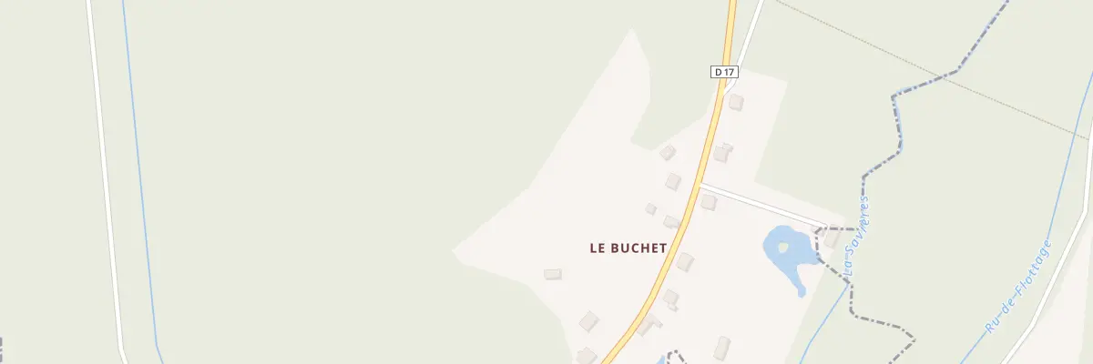 Plan du 14 Buchet à Faverolles